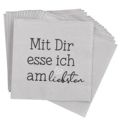 Serviette Essen, 20 Stück