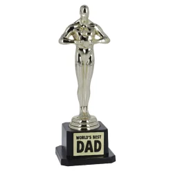 Siegerfigur Gold, Best Dad, 18 Cm