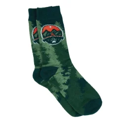 Socke Winter, Herren, Adventure/grün, Größe 42-46