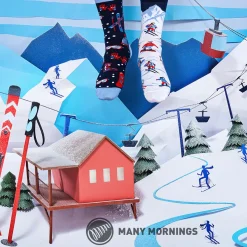 Socken Xmas, Alpine Ski, Gr. 43-46