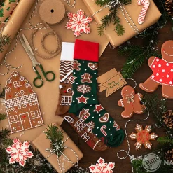 Socken Xmas, Lebkuchen, Gr. 43-46