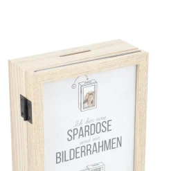Spardose, Rahmen, 19 Cm