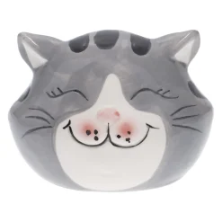 Spardose Tierkopf, Katze