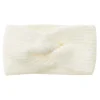 Stirnband Melange Mit Knoten, Offwhite
