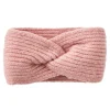 Stirnband Melange Mit Knoten, Rosa