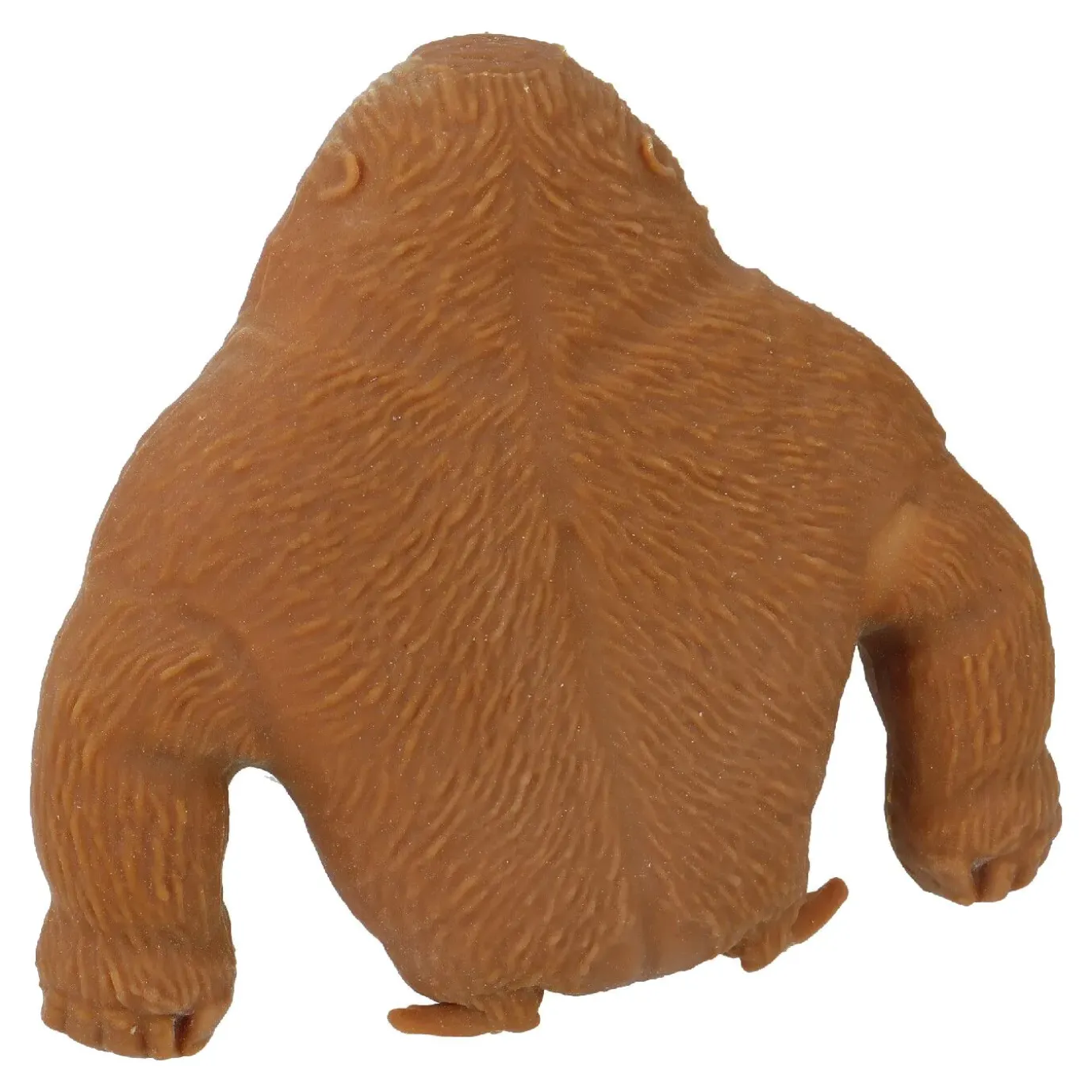 Stretch-Gorilla Quetsch, Braun, 12 Cm