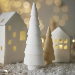 Tanne Stufen, Weiß/schmal, 15 Cm