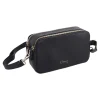 Tasche Crossbody, 2 Riemen, Schwarz