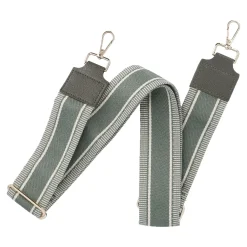 Tasche Crossbody, 2 Riemen, Oliv