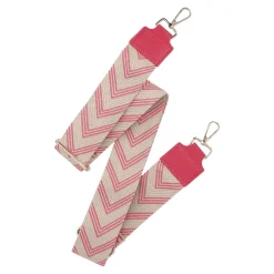 Tasche Crossbody, 2 Riemen, Pink