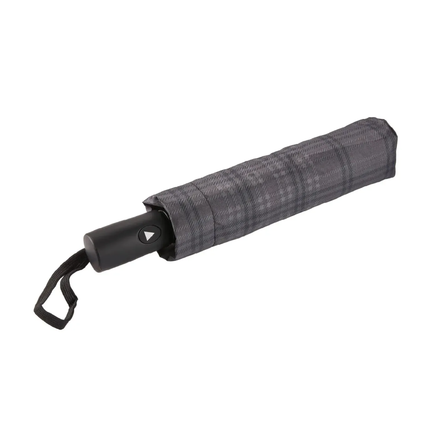 Taschenschirm Karo, Grau