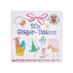 Tattoos Freunde/Glitzer, 20 Stück