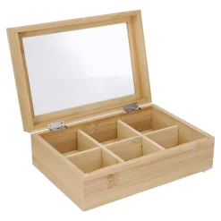 Tee-Box Bambus, 23 X 16 X 7.5 Cm