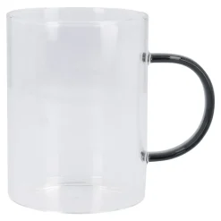 Teeglas Boro, Farbhenkel/dunkelgrau, 400 Ml