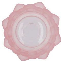Teelichthalter Lotus, Rosa, 9 X 4.3 Cm