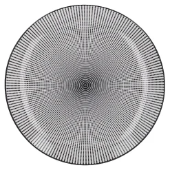 Teller Malina, No. 2/Spirale/Kreis, 26 Cm