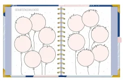 Terminplaner Premium 2025, Blau