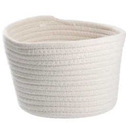 Textilkorb, Creme, 20 X 14 Cm