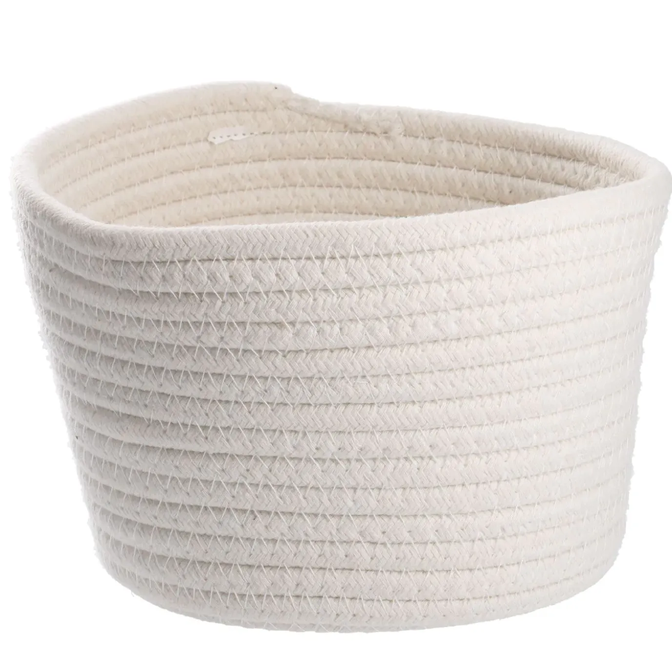 Textilkorb, Creme, 20 X 14 Cm
