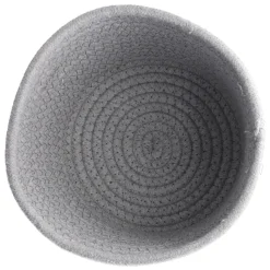 Textilkorb, Grau, 20 X 14 Cm