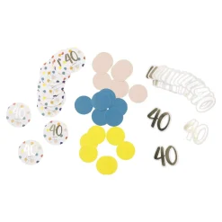 Tischdekoration Geburtstag, 40