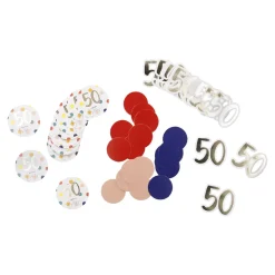 Tischdekoration Geburtstag, 50