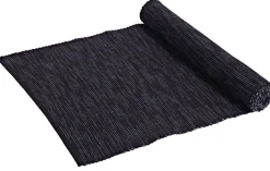 Tischläufer Anthea, Schwarz/hellgrau