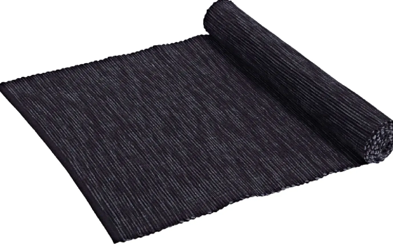 Tischläufer Anthea, Schwarz/hellgrau