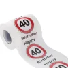 Toilettenpapier Birthday, 40 Jahre, 24 Meter