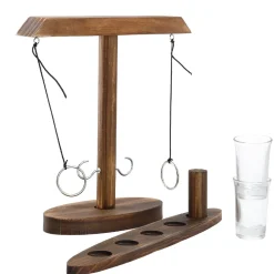 Trinkspiel Ringtoss, Natur, 25 Cm