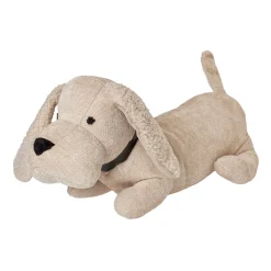 Türstopper Dackel, Creme, 40 X 18 Cm