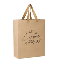 Tüte Kraft, Mit Liebe Verpackt, 28 Cm