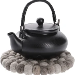 Untersetzer Filzkugeln, Taupe Mix, 20 Cm