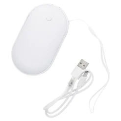 USB-Handwärmer + Powerbank, Weiß