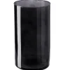 Vase Zylinder, Anthrazit, 16 X 29 Cm