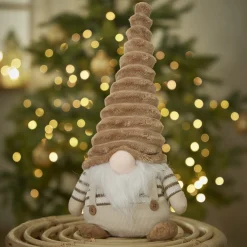 Wichtel Baumkuchen-Hut, Braun, 34 Cm