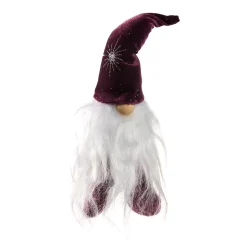 Wichtel Glitter, Dunkelpink, 21 Cm