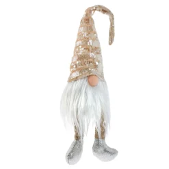 Wichtel Strick, Pailletten, 47 Cm