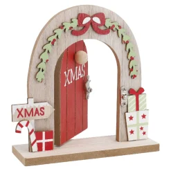 Wichteltür Bogen, XMAS, 16 Cm
