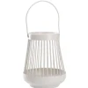 Windlicht Laterne, Weiß, 16 Cm