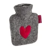 Wärmflasche Herz, 0.2 Liter