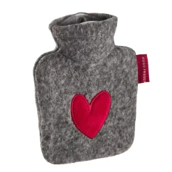Wärmflasche Herz, 0.2 Liter